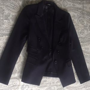 Express navy blue blazer!! Size 6 barely worn!!